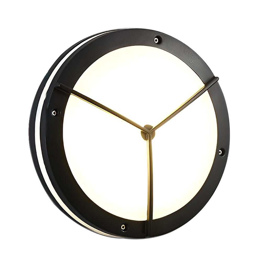 Felton Round LED Outdoor Ceiling Light Wall or Ceiling