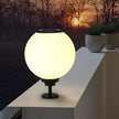 Hepple Solar Gate Pillar Light Black 3 Colour Settings