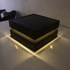 Otley Square Pillar Light Solar or Hardwired Stainless IP65