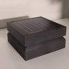 Otley Square Pillar Light Solar or Hardwired Stainless IP65