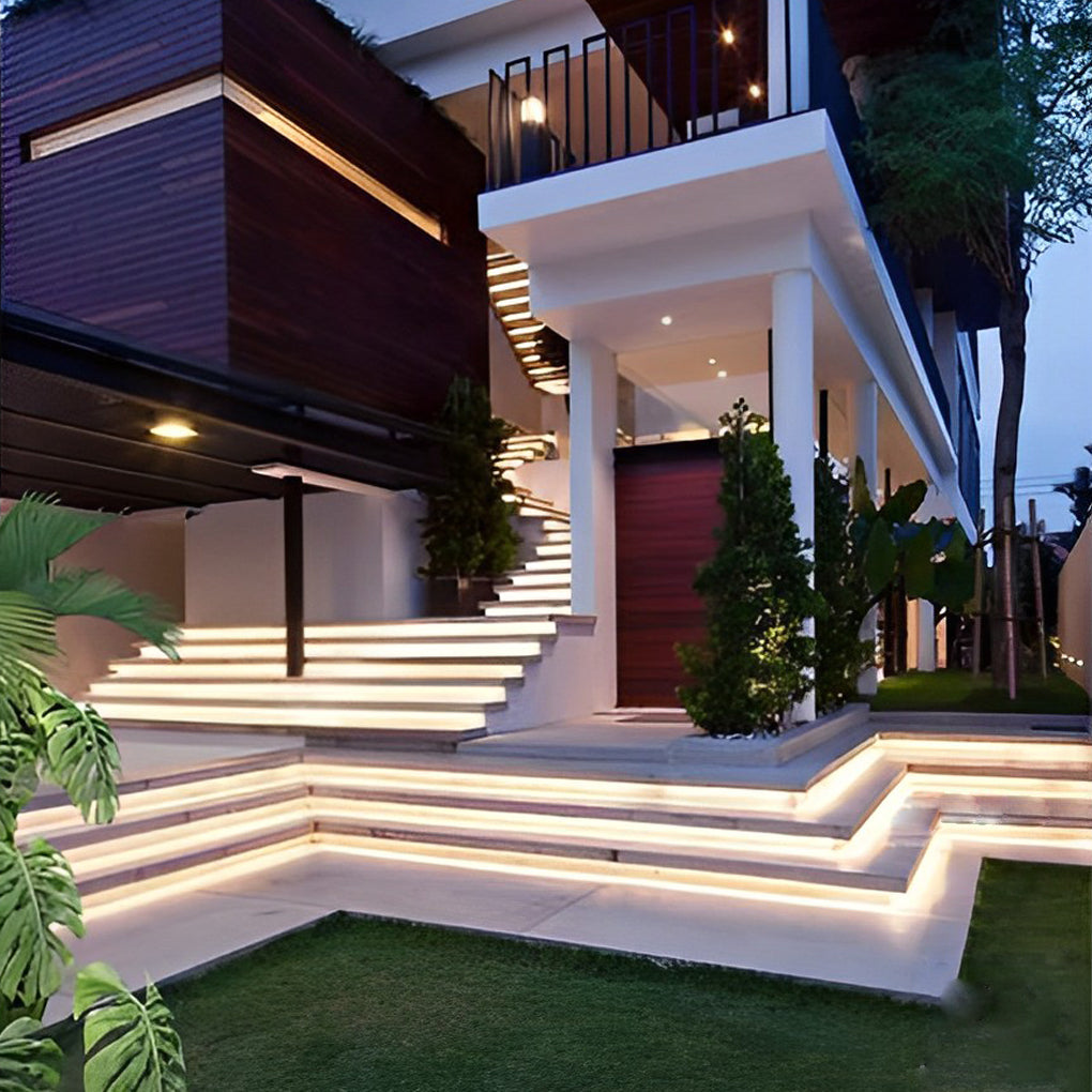 Silsden LED Stair Strip Light Flexible Silicone for Steps