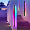 Ludlow Linear Outdoor Wall Light LED Strip IP65 Black