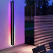 Ludlow Linear Outdoor Wall Light LED Strip IP65 Black