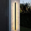 Ludlow Linear Outdoor Wall Light LED Strip IP65 Black