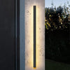 Ludlow Linear Outdoor Wall Light LED Strip IP65 Black
