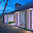 Ludlow Linear Outdoor Wall Light LED Strip IP65 Black