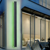 Ludlow Linear Outdoor Wall Light LED Strip IP65 Black