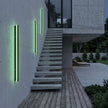 Ludlow Linear Outdoor Wall Light LED Strip IP65 Black