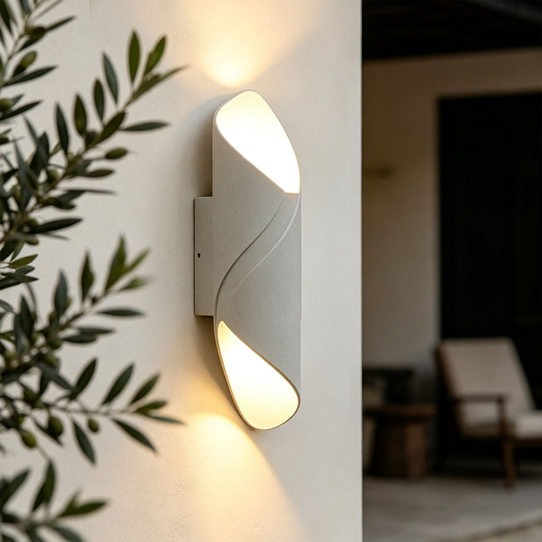 Bainbridge Up Down Outdoor Wall Light IP65 Aluminium LED