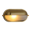 Corfe Oval Bulkhead Light Retro Industrial Wall Light