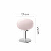 Ashcombe Glass Table Lamp Chrome Base Retro Bedside Light
