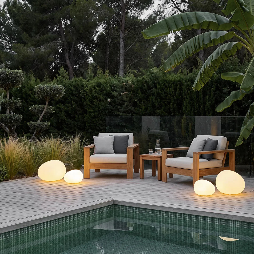 Askrigg Pebble Garden Light Waterproof LED Landscape Lamp