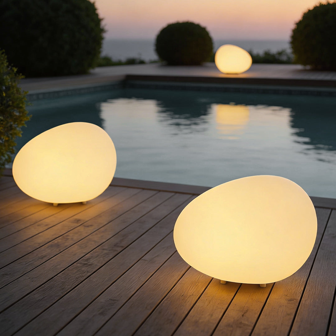 Askrigg Pebble Garden Light Waterproof LED Landscape Lamp