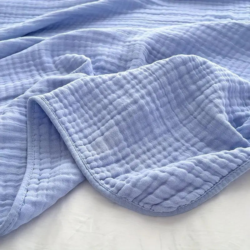 Finchingfield Cotton Muslin Throw Blanket Six Layer