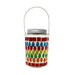Wooler Mosaic Glass Solar Lights Set of 4 Garden Lanterns