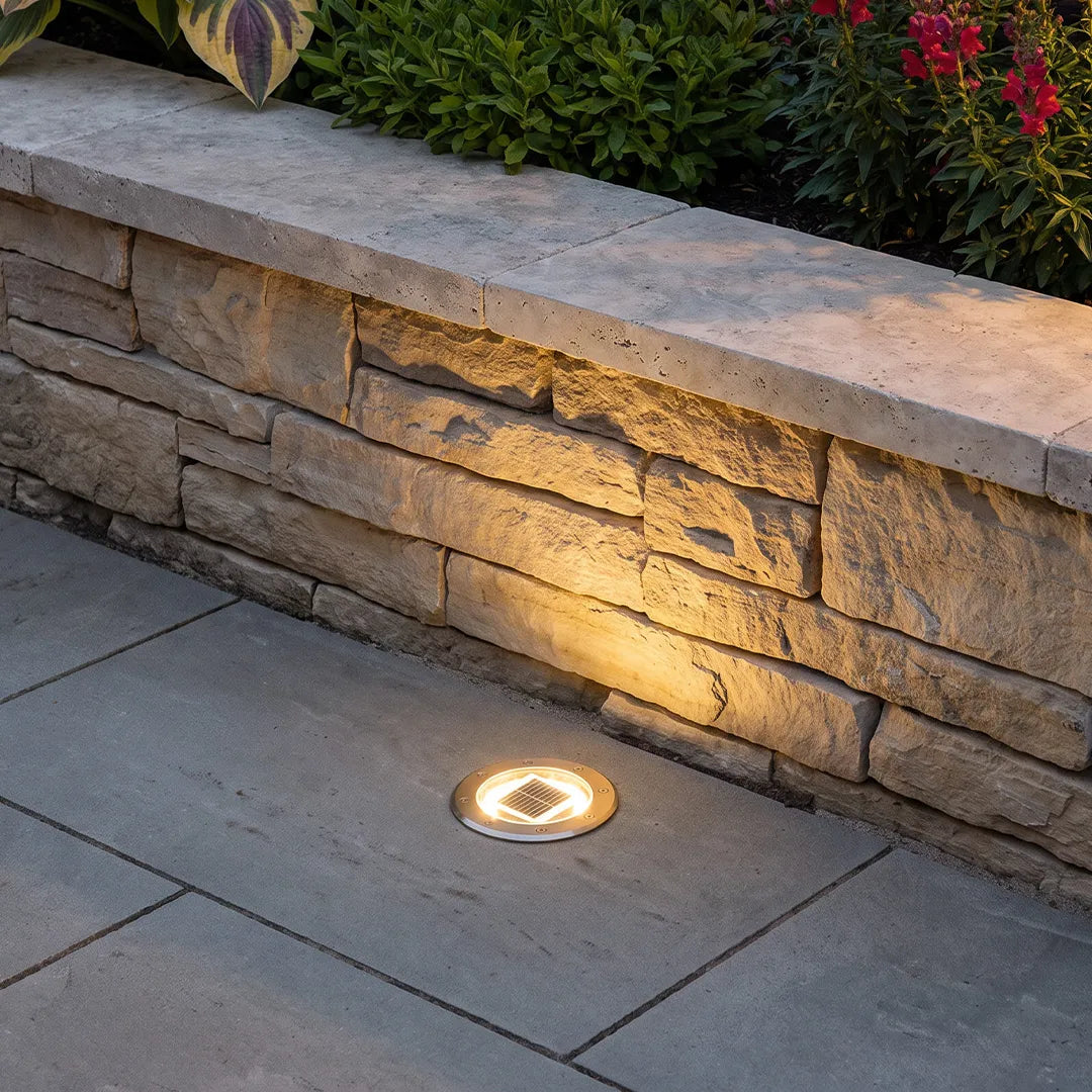 Clovelly Solar Recessed Ground Light LED In Ground Light