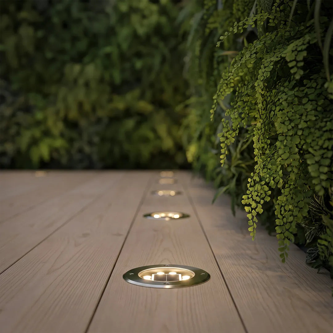 Clovelly Solar Recessed Ground Light LED In Ground Light