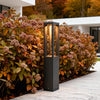Hebden LED Bollard Light Black Die-Cast Four Heights IP54