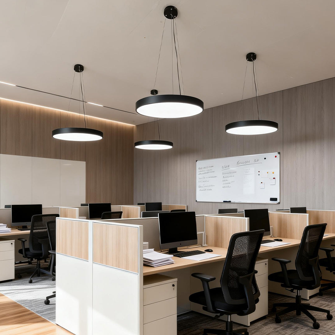 Malton Round Ring Pendant Light LED Dimmable Four Sizes