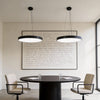 Malton Round Ring Pendant Light LED Dimmable Four Sizes