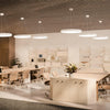 Malton Round Ring Pendant Light LED Dimmable Four Sizes