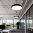 Malton Round Ring Pendant Light LED Dimmable Four Sizes