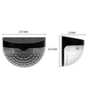 Dunster Solar Fence Lights LED Garden Wall Lights Set of 4