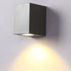 Stanhope Square LED Wall Light Adjustable Black Sensor