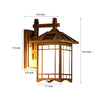 Morpeth Lantern Wall Light Solar or Hardwired Glass