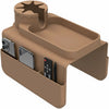 Sennen Silicone Sofa Arm Tray Cup Holder with Side Pocket