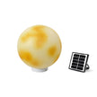 Wetherby Moon Pillar Light Globe Solar or Hardwired IP65