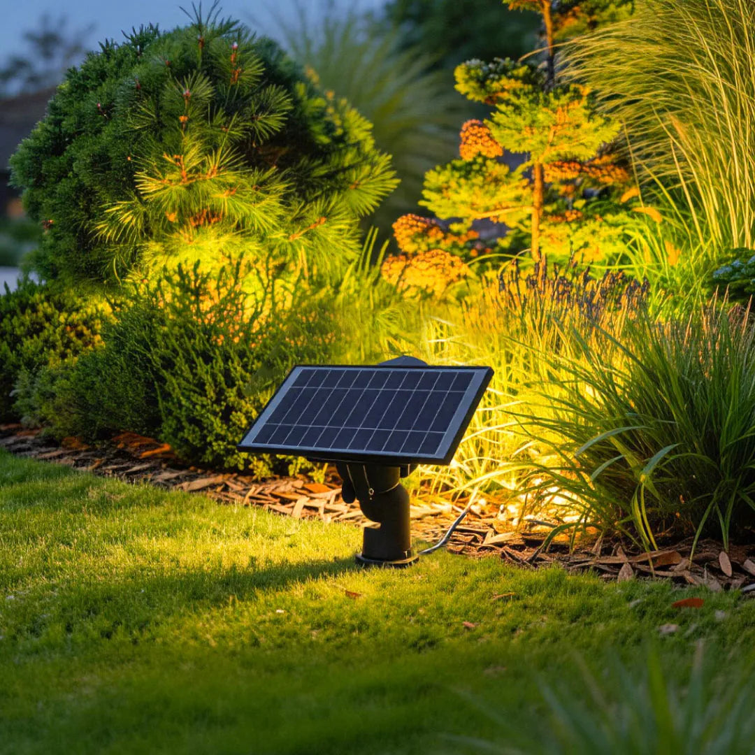 Pickering Solar Tree Spotlight Adjustable Head RGB Option