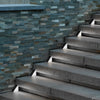 Staindrop Solar Step Lights Set of 2 Triangle Grey