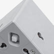Staindrop Solar Step Lights Set of 2 Triangle Grey