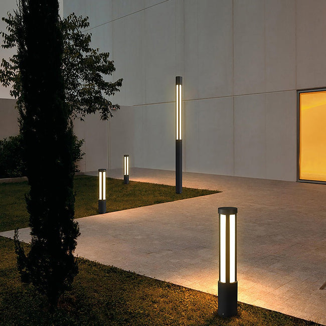 Whitby Bollard Light Cylindrical LED Aluminium IP65
