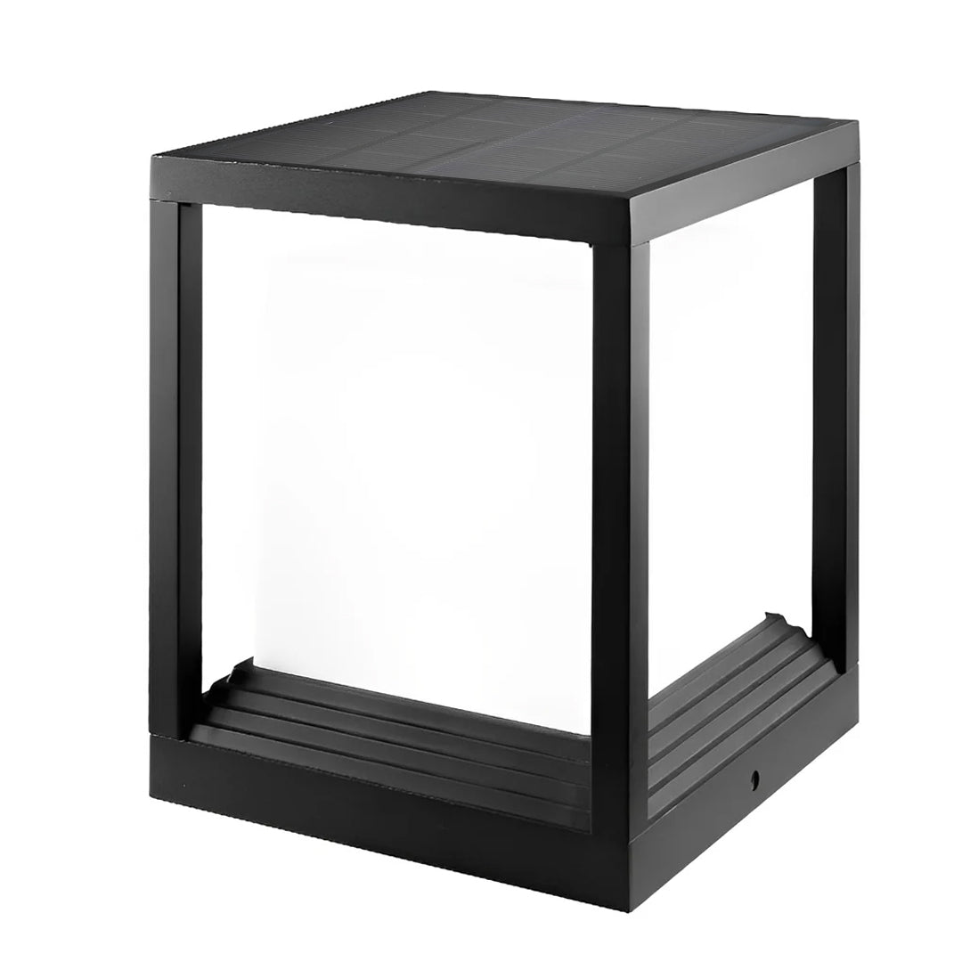 Gargrave Square Pillar Light Solar or Hardwired Garden Post