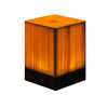 Coxwold Solid Pine Wood Block Lamp Cordless Touch