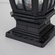 Haworth Pavilion Pillar Light Solar or Hardwired Die-Cast