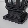 Haworth Pavilion Pillar Light Solar or Hardwired Die-Cast
