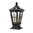 Haworth Pavilion Pillar Light Solar or Hardwired Die-Cast