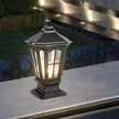 Haworth Pavilion Pillar Light Solar or Hardwired Die-Cast