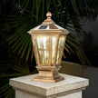 Haworth Pavilion Pillar Light Solar or Hardwired Die-Cast