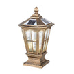 Haworth Pavilion Pillar Light Solar or Hardwired Die-Cast