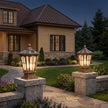 Haworth Pavilion Pillar Light Solar or Hardwired Die-Cast