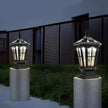 Haworth Pavilion Pillar Light Solar or Hardwired Die-Cast