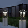 Haworth Pavilion Pillar Light Solar or Hardwired Die-Cast
