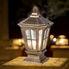 Haworth Pavilion Pillar Light Solar or Hardwired Die-Cast