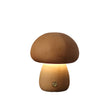 Cawood Wooden Mushroom Table Lamp Cordless Night Light