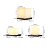 Lynton Outdoor Pillar Light Globe Cube or Cylinder Shade