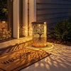 Alnwick Tree of Life Solar Lanterns Set of 2 Copper Finish
